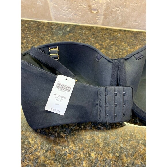 Soma Embraceable Strapless Multi-Way Bra Black 34 DDD NWT - Picture 6 of 7